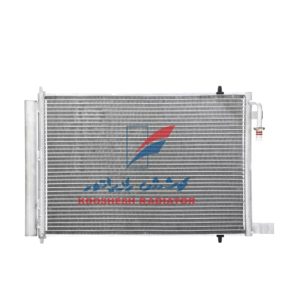 رادیاتور کولر ( کندانسور ) پژو 206 کپسول دار کوشش